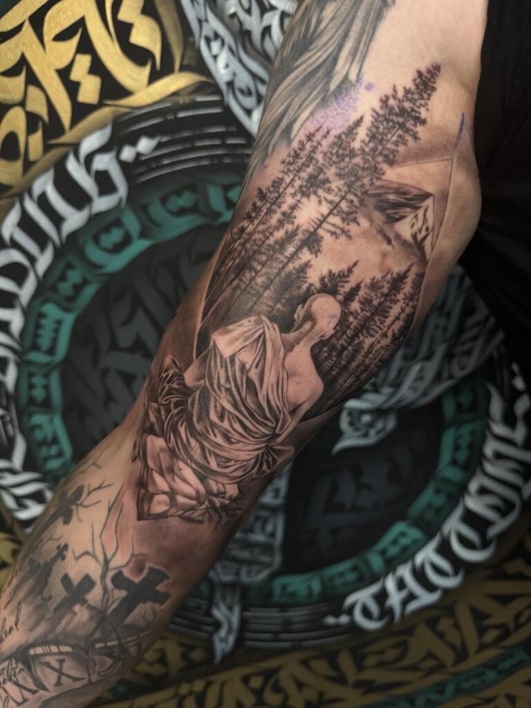 Tattoo Arbeiten bei Never Ending Tattoos in Itzehoe