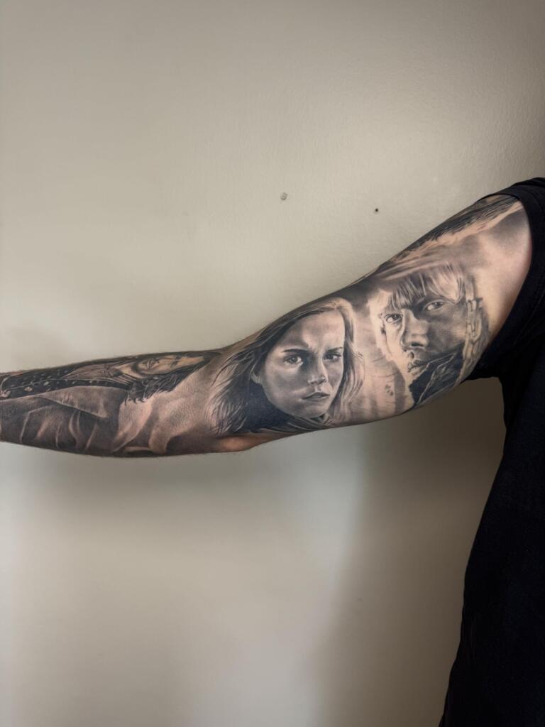 Tattoo Arbeiten bei Never Ending Tattoos in Itzehoe