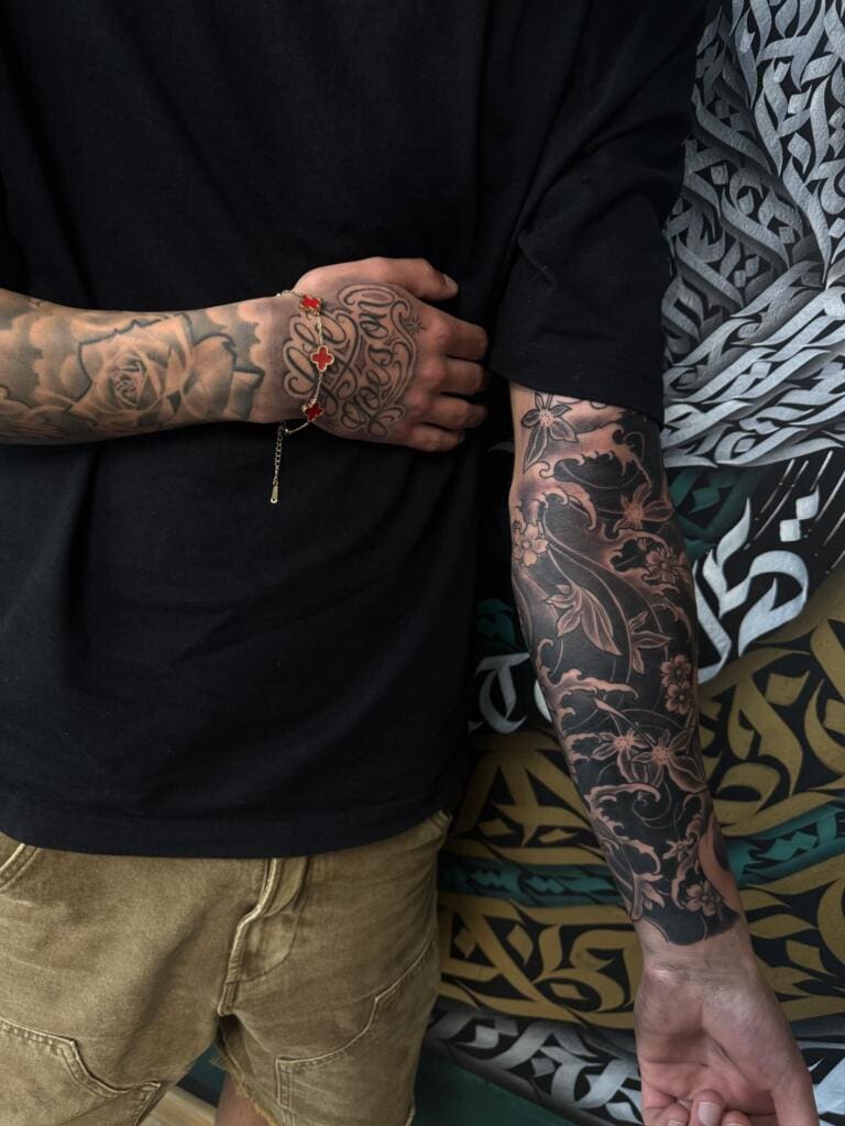 Tattoo Arbeiten bei Never Ending Tattoos in Itzehoe